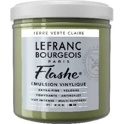 Lefranc Bourgeois Flashe Akryl, Light Green Earth, 125 ml