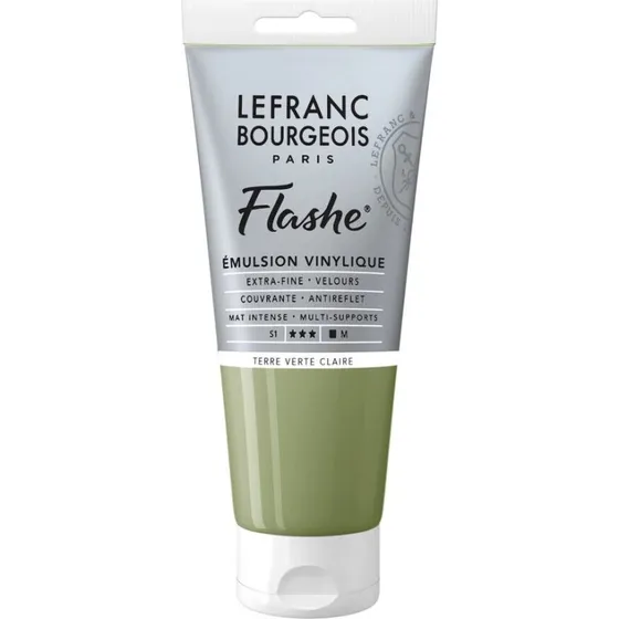 Lefranc & Bourgeois Flashe Akryl, Grøn Jorden 80 ml