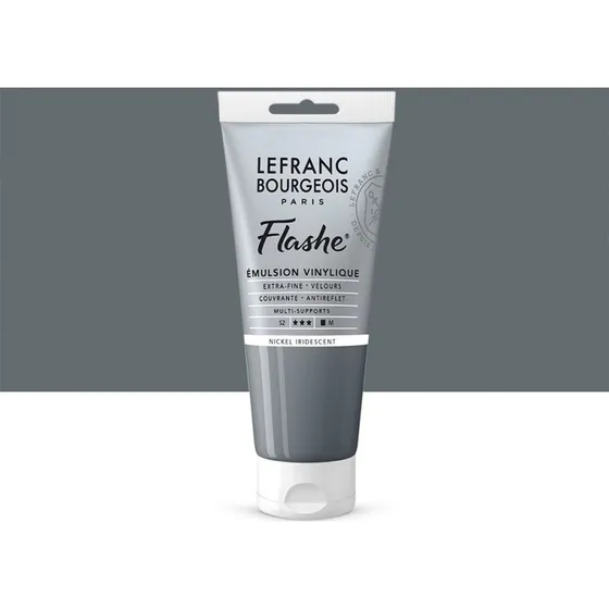 Lefranc & Bourgeois Flashe Akryl, Nickel Iridescent 80 ml