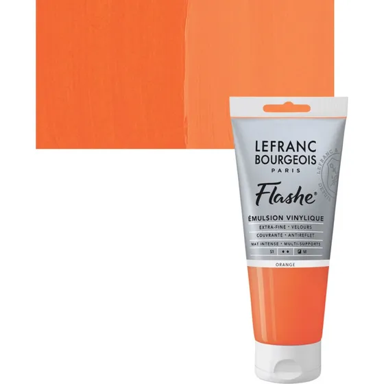 Lefranc & Bourgeois Flashe Akryl Orange 80 ml