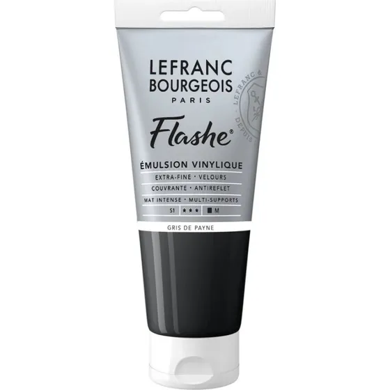 Lefranc & Bourgeois Flashe Akryl, Payne's Grey 80 ml