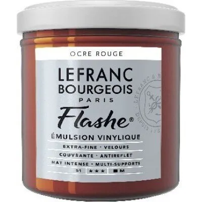Lefranc & Bourgeois Flashe Akryl Red Ochre 125 ml