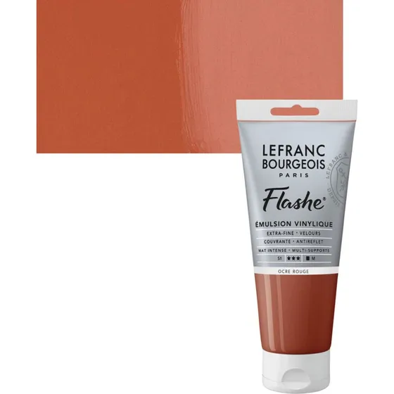 Lefranc & Bourgeois Flashe Akryl Red Ochre 80 ml