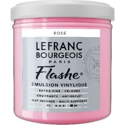 Lefranc & Bourgeois Flashe Akryl Rose 125 ml