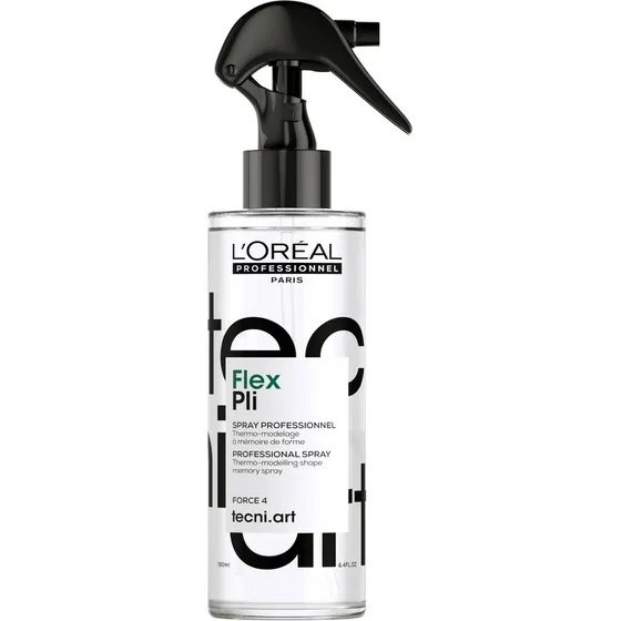 L'Oréal Professionnel Flex Pli 190 ml – Varmeaktiverende stylingspray med medium hold