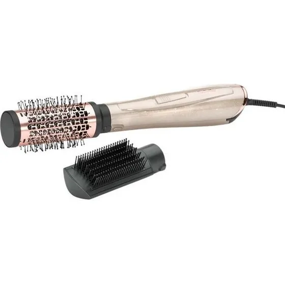 BaByliss AS914PE Varm Glattebørste 1000 W, Sort/Roseguld, 5 cm