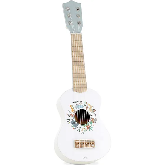 Vilac Guitar til Børn, Træ, Hvid, Dyr
