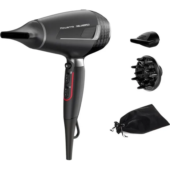 Rowenta KPro Stylist CV888L Hårtørrer 2200W, Sort