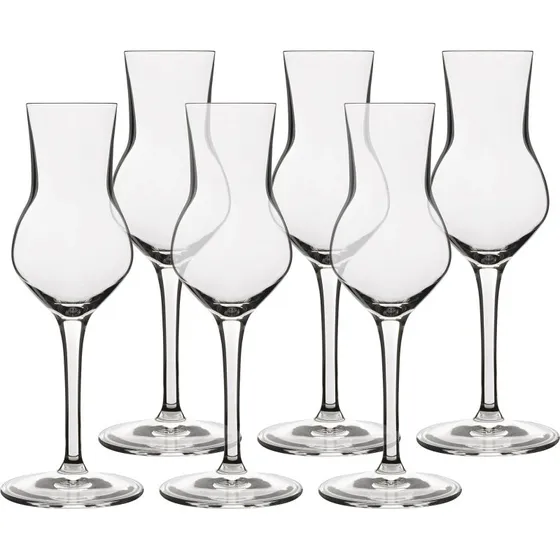 Luigi Bormioli LB Atelier Grappaglas 8 cl, 6 stk