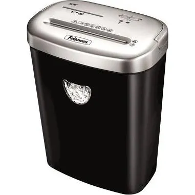 Fellowes 53C Makulator 22 cm, Sort – Krydsmakulering 10 Ark