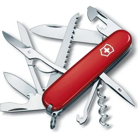 Victorinox Huntsman Multiværktøj med kniv, korkskæg og 18 funktioner