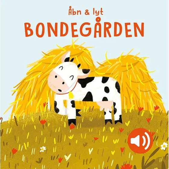 Åbn og lyt: Bondegården - Interaktiv lydbog for børn