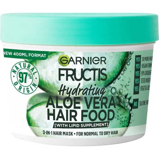 Garnier Fructis Hair Food Aloe Vera Mask 400 ml