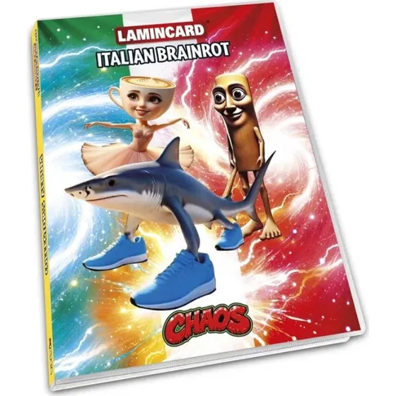 Brainrot Italian Brainrot Samlekort Mappe + Booster Wave 3