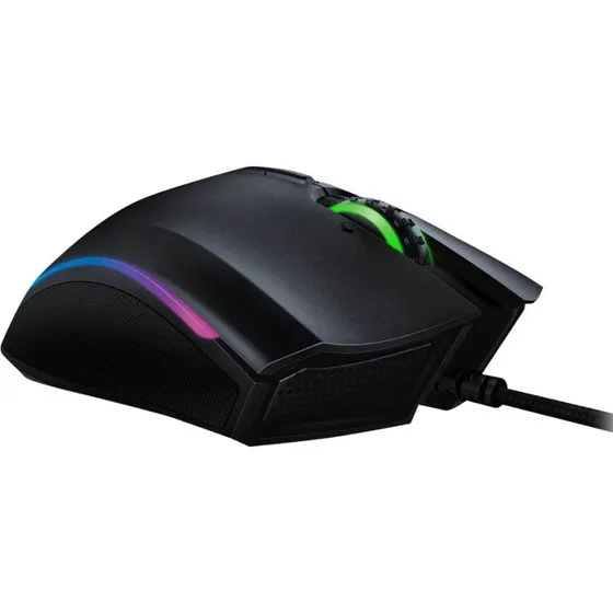Razer Mamba Elite Gaming Mus - Sort - 16000 DPI - 9 Programmerbare Knapper