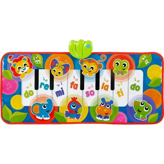 Playgro Jumbo Jungle Piano Måtte – 8 Dyrelyde & Melodier