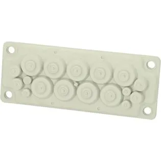 FMF 17 Membranflangesæt 216 x 84 mm, RAL7035, IP55