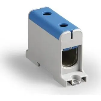 Klemme Uni.35-150mm² Blå Enkel Cu/Al