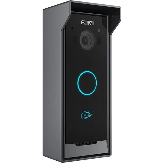 Fanvil i60 Video-Dørtelefon, 2MP, IP65, Sort