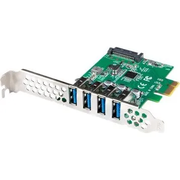 Lanberg PCE-US3-004 USB 3.1 Gen 1 x4 PCI Express x1 lavprofil