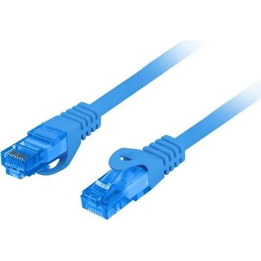 Lanberg S/FTP Cat 6A 1m blå LSZH