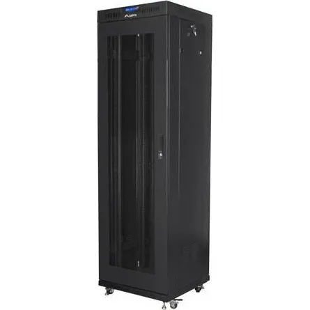 Lanberg 19" gulvstående rackskab 42U 600×600 mm sort