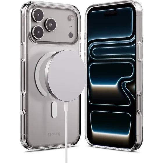 Crong Clear MAG Cover til iPhone 17 Pro Max (Gennemsigtig)