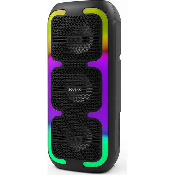 SQUEAK BeatOne Karaoke BT 5.3, 45W, Sort, 10 Timer