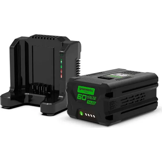Greenworks GSK60B4 60V 4Ah Batteri med Lader 2A