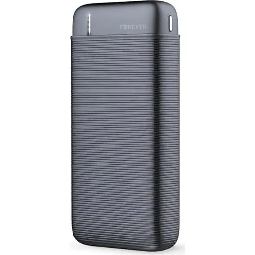 Forever TB-100L 20000 mAh Powerbank, sort