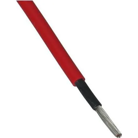 SOLCELLEKABEL H1Z2Z2-K 1X6MM2 RØD T500