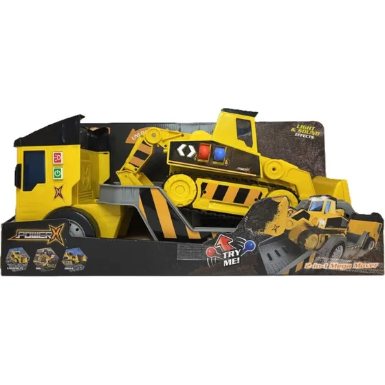 Power X Mega Mover 2-i-1 med lys og lyd