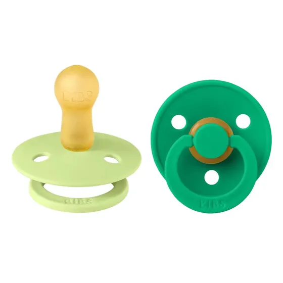 BIBS Colour 2Pk Str. 2 Matcha/Cactus