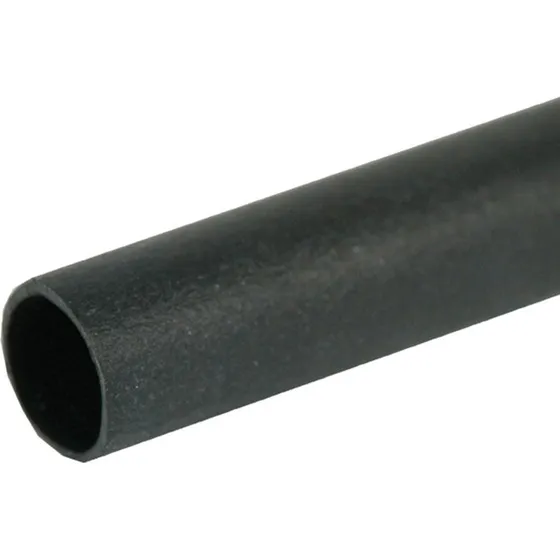 Krympeflex 6-2mm sort m. lim 1,2 m