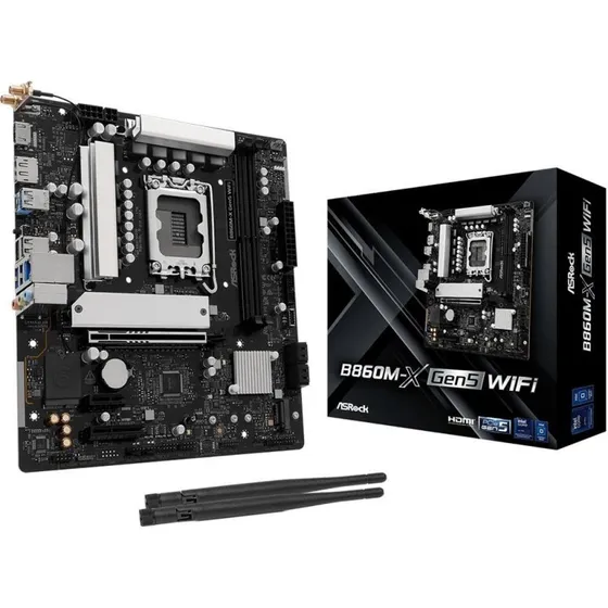 ASRock B860M-X Gen5 WiFi - mATX, LGA 1851