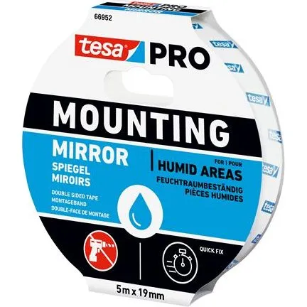 tesa PRO Mounting Mirror 19 mm x 5 m