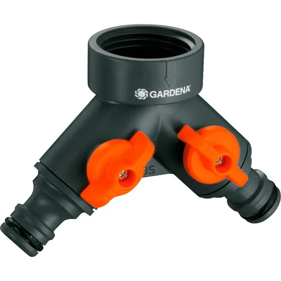 Gardena 940-26 Slangekobling 2-Vej (3/4+1")