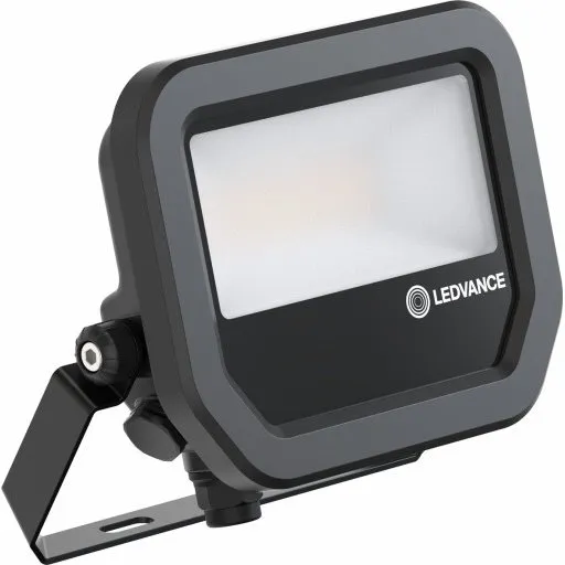 Ledvance FLOOD PFM 8W/840, sort, 4000K