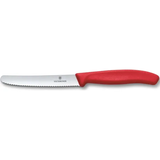Victorinox Swish Classic Tomatkniv 11 cm, Rød