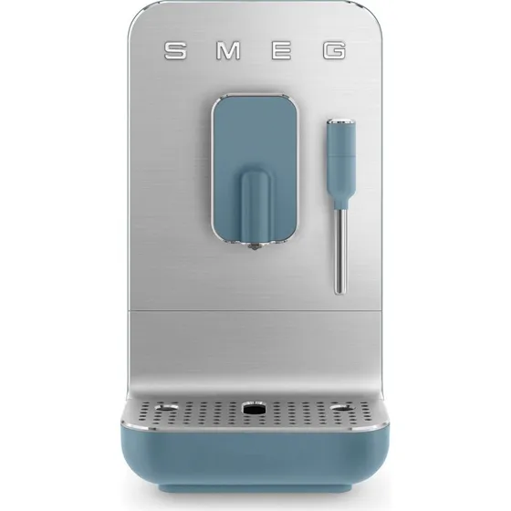 Smeg BCC12SBMEU Espressomaskine, Storm Blue, 19 Bar, 1,4L
