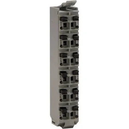Modicon TM5 12-pin 24V tilslutningsplint, grå