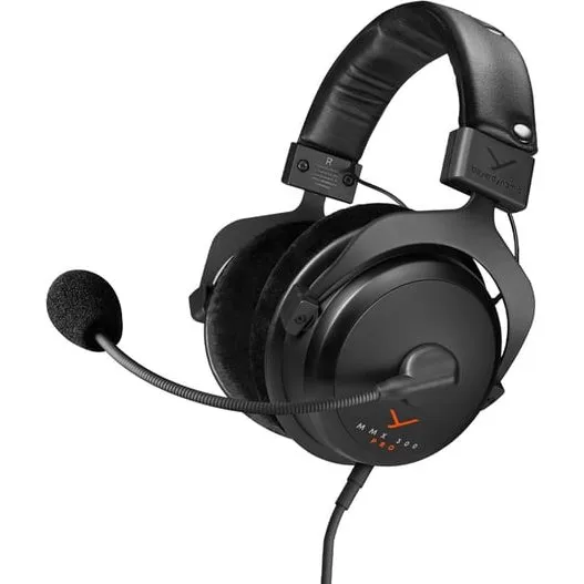 Beyerdynamic MMX 300 PRO Gaming Headset, Sort, 3,5mm
