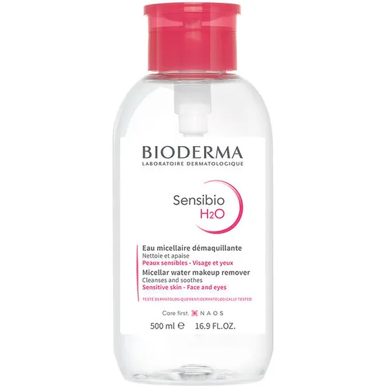 Bioderma Sensibio H2O 500 ml pumpe