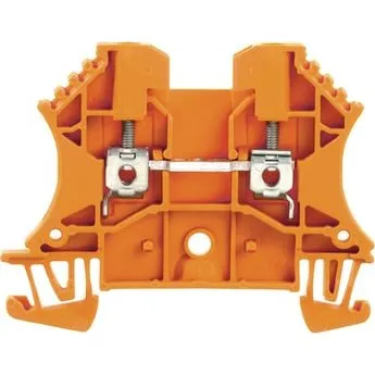 WDU 2,5 OR Gennemgangsklemme, orange