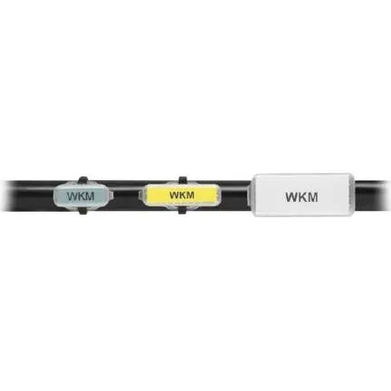 VKM Holder 8x30 for Kabelmærker, Transparant