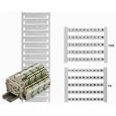 Dekafix 5-GW 50X:Plus 5mm hvid med sort print
