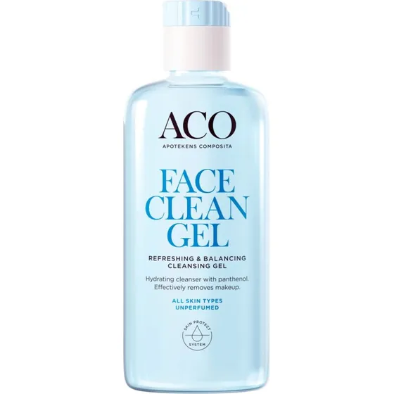 ACO Face Clean Gel 200 ml – mild, fugtgivende rensegel