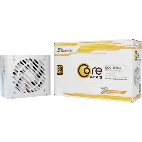 Seasonic Core GX 850W ATX 3.1 Hvid Strømforsyning