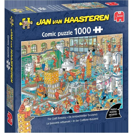 Jan van Haasteren The Craft Brewery 1000 brikker