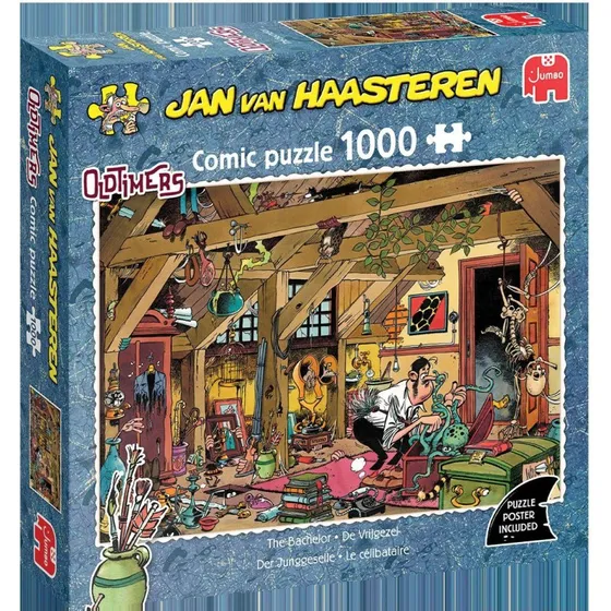 Jan van Haasteren Oldtimers The Bachelor (1000 brikker)